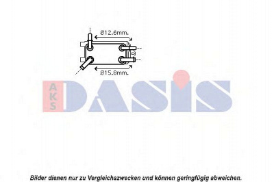 AKS DASIS 226003n -  Масляный радиатор, автоматическая коробка передач